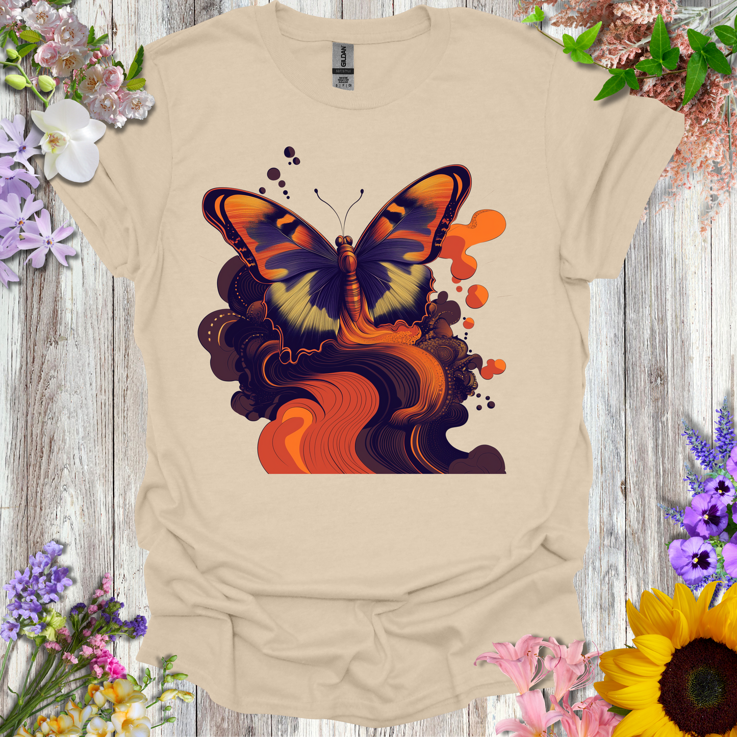 #110 70's Butterfly T-Shirt