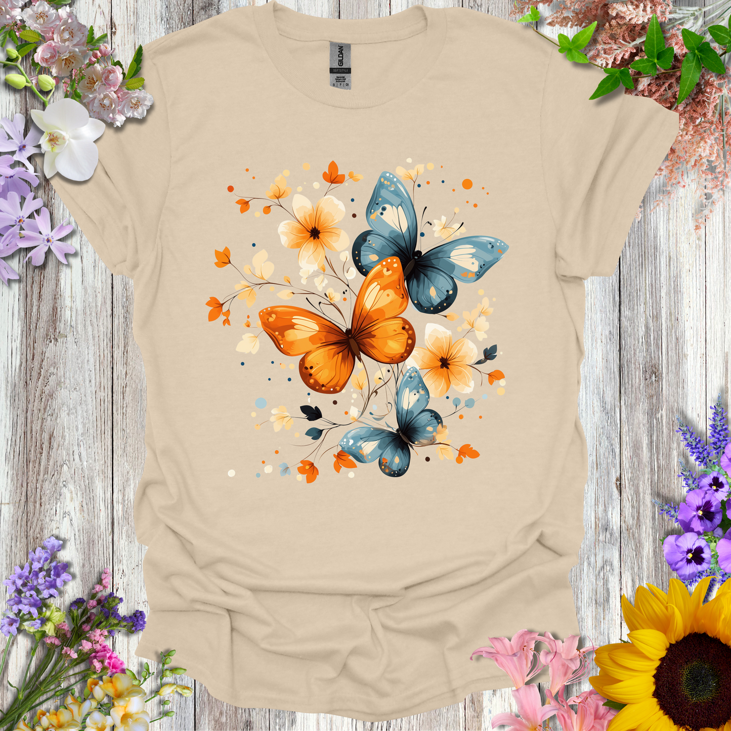 #170 Butterflowers T-Shirt