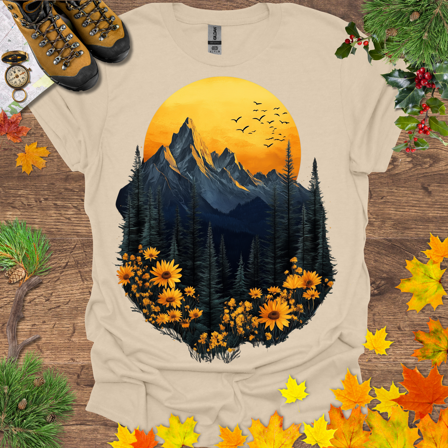 #64 Mountain Flowers T-Shirt