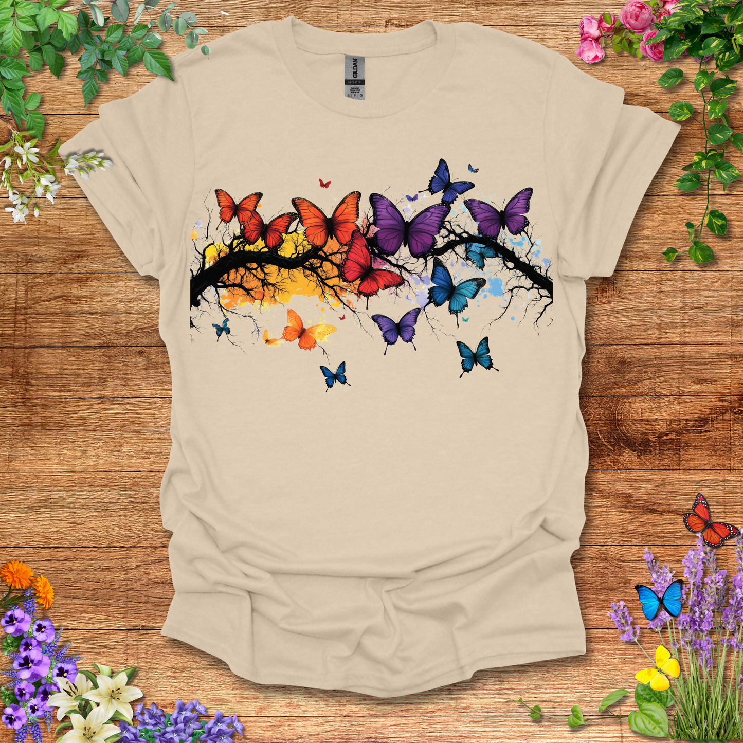 #197 Butterfly Tree T-Shirt