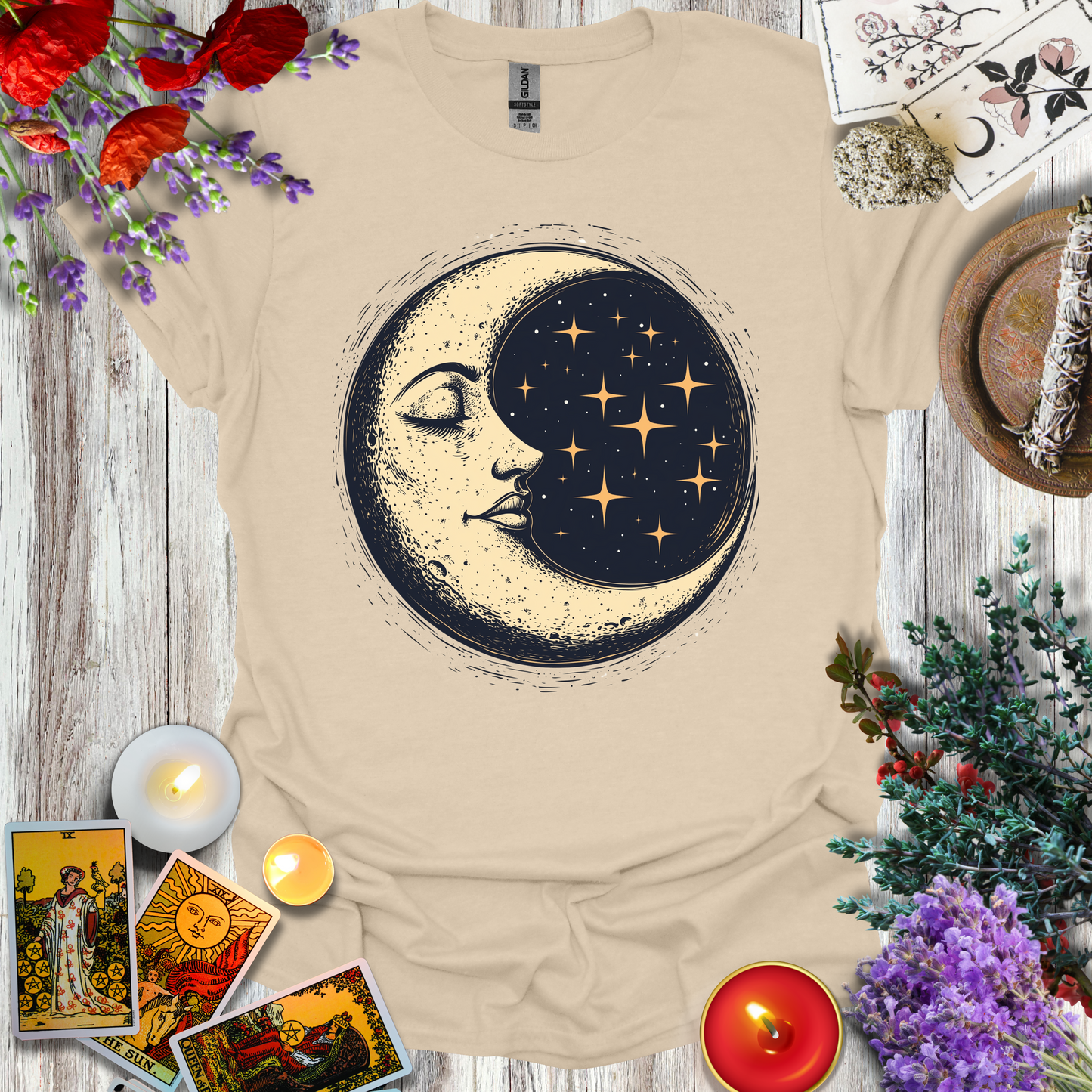 #167 Crescent Moon T-Shirt