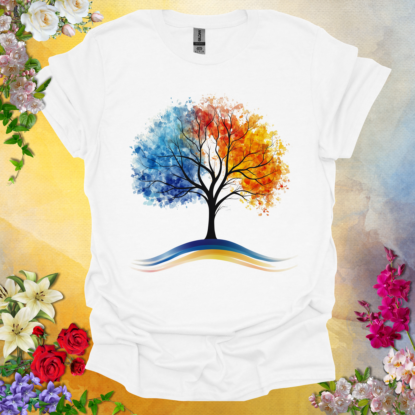 #91 Colorful Tree T-Shirt