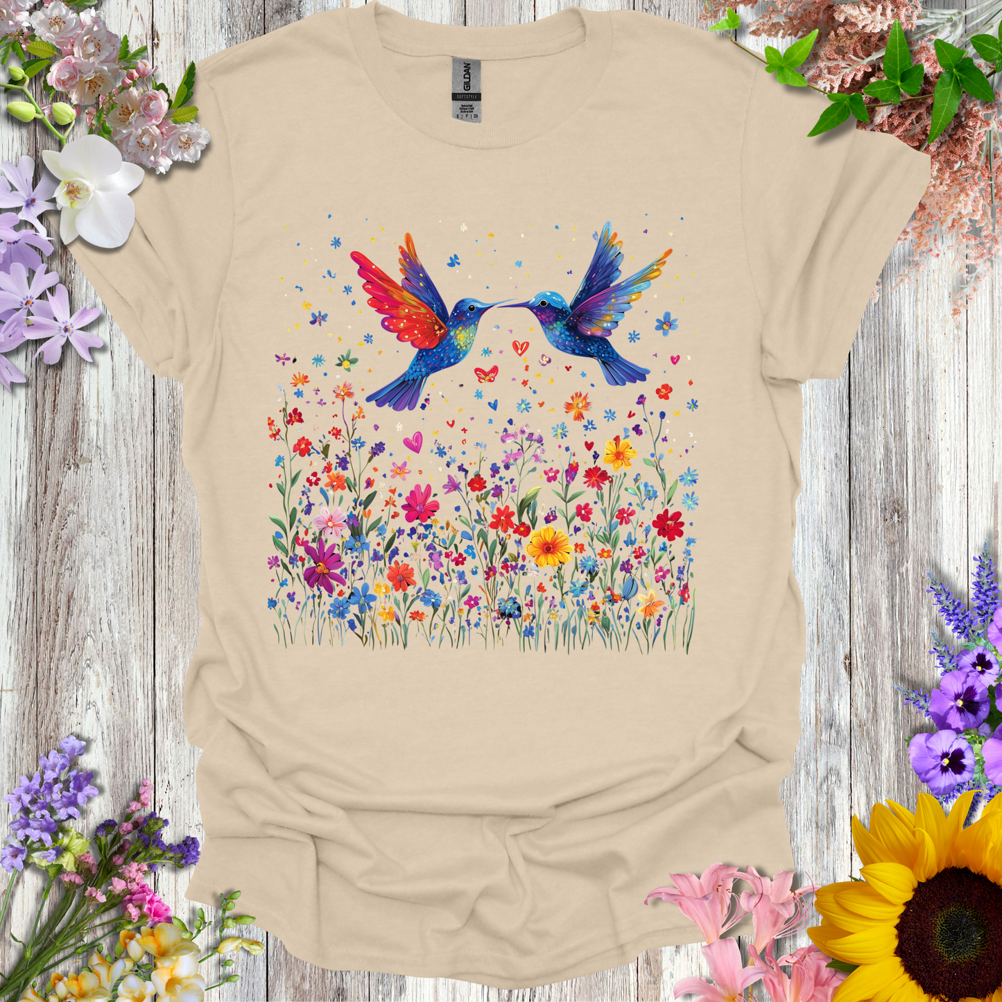 #231 Humming Birds & Flowers
