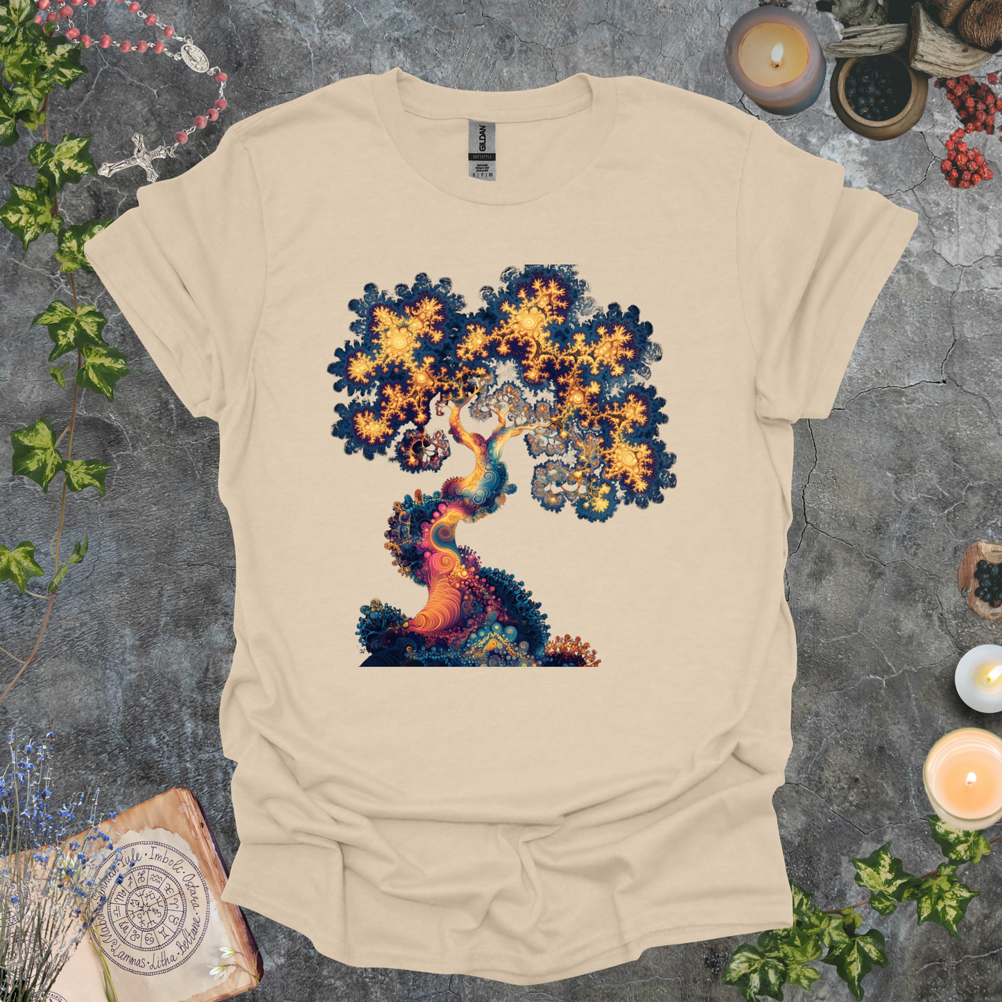 #144 Mandelbrot Tree T-Shirt
