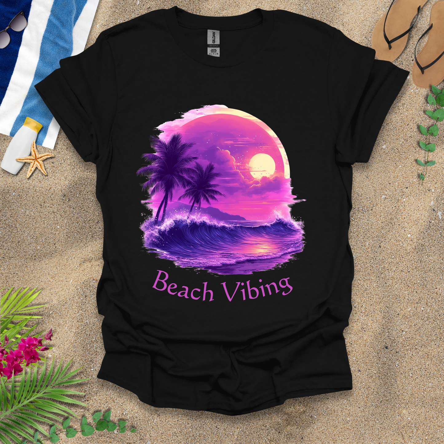 #208 Beach Vibing T-Shirt