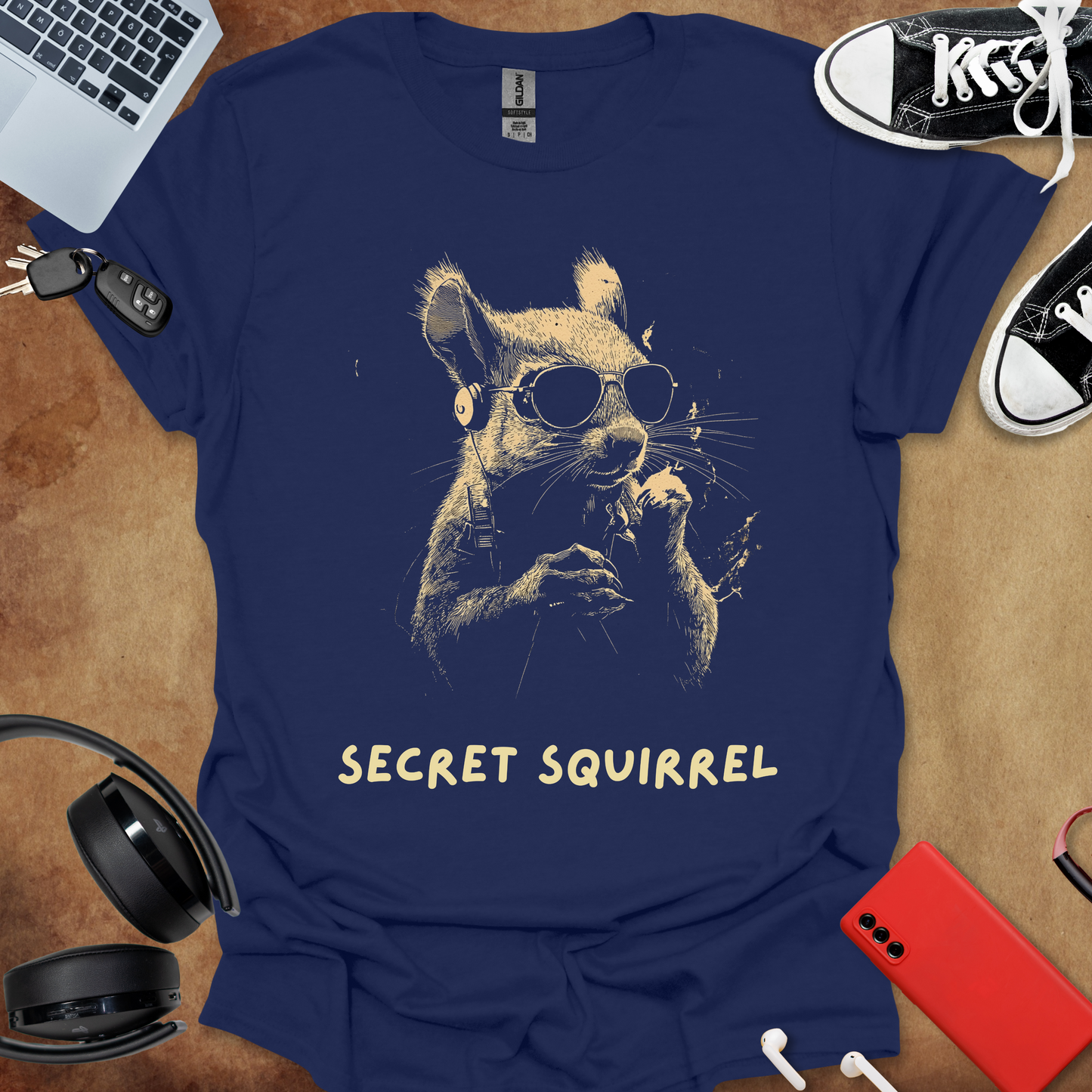 #135 Secret Squirrel T-Shirt