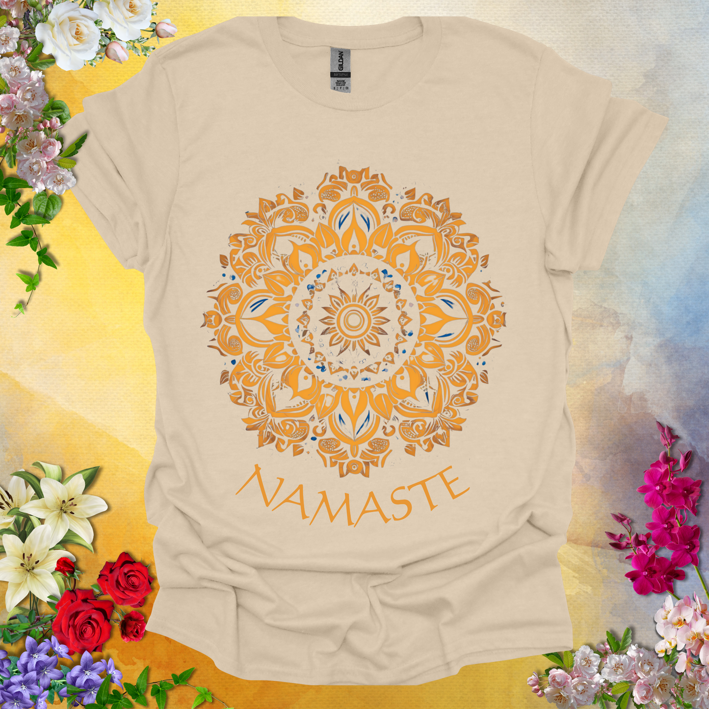 #20 Namaste Mandala T-Shirt