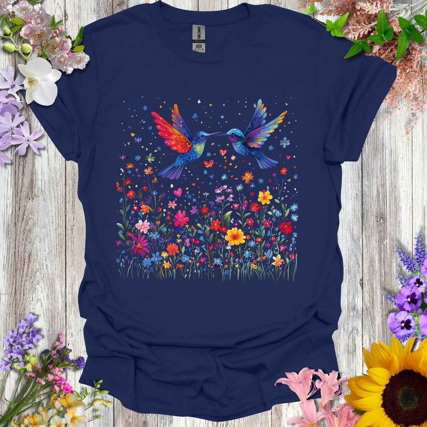 #231 Humming Birds & Flowers