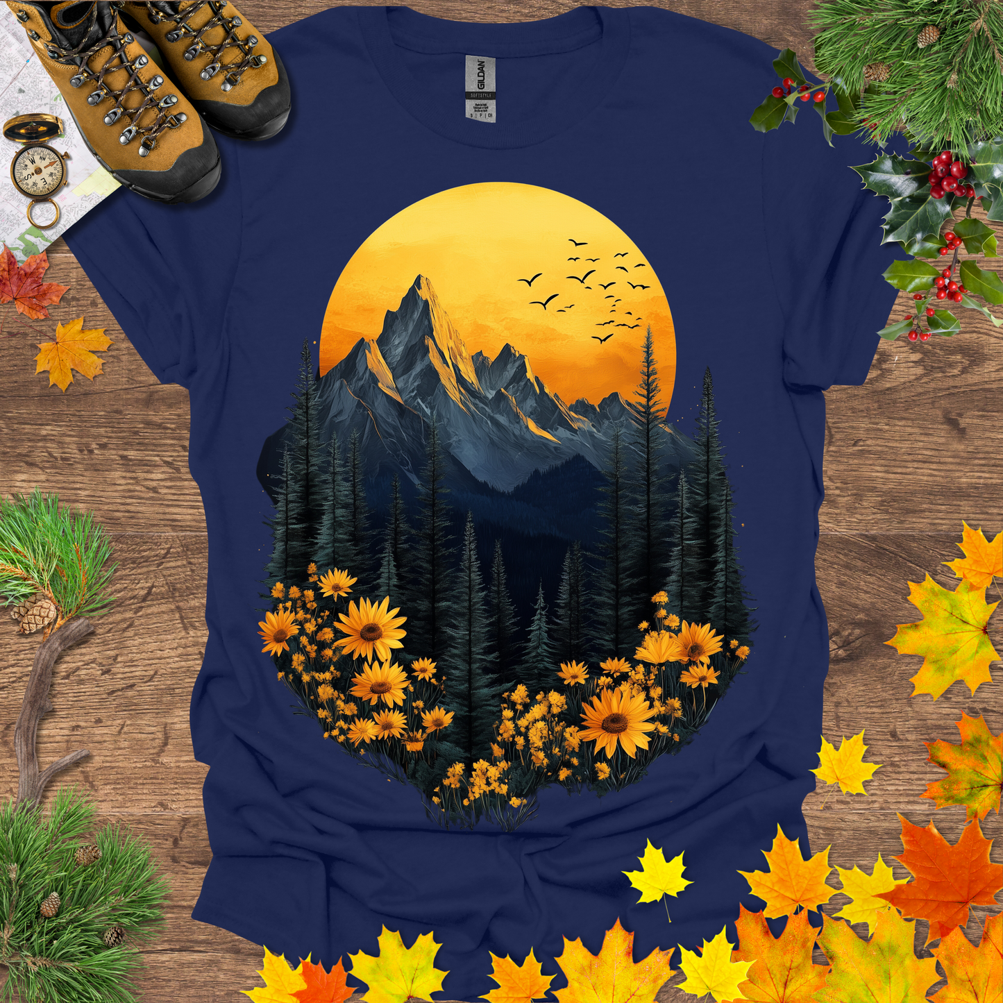 #64 Mountain Flowers T-Shirt