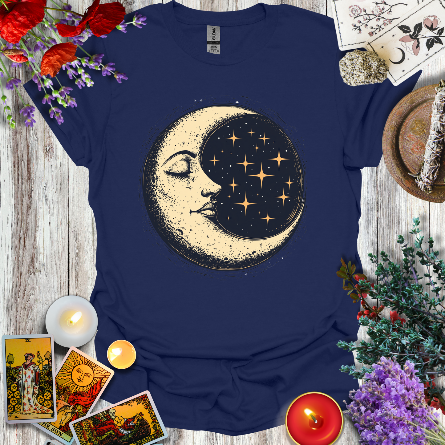 #167 Crescent Moon T-Shirt