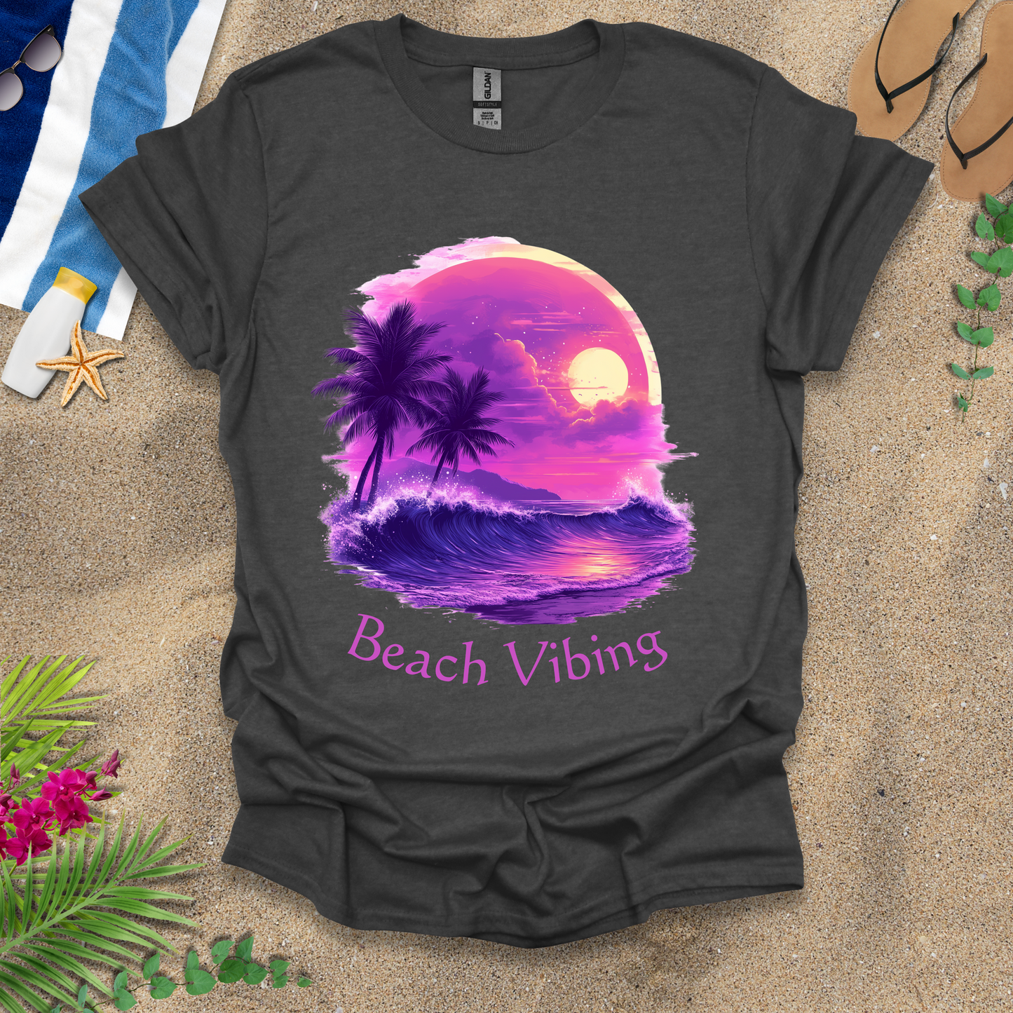 #208 Beach Vibing T-Shirt