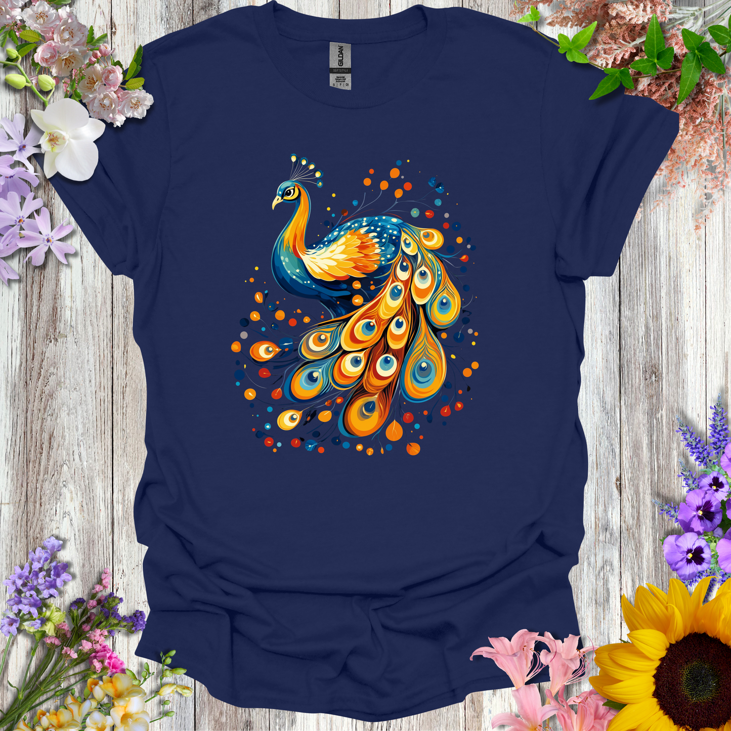#207 Peacock T-Shirt