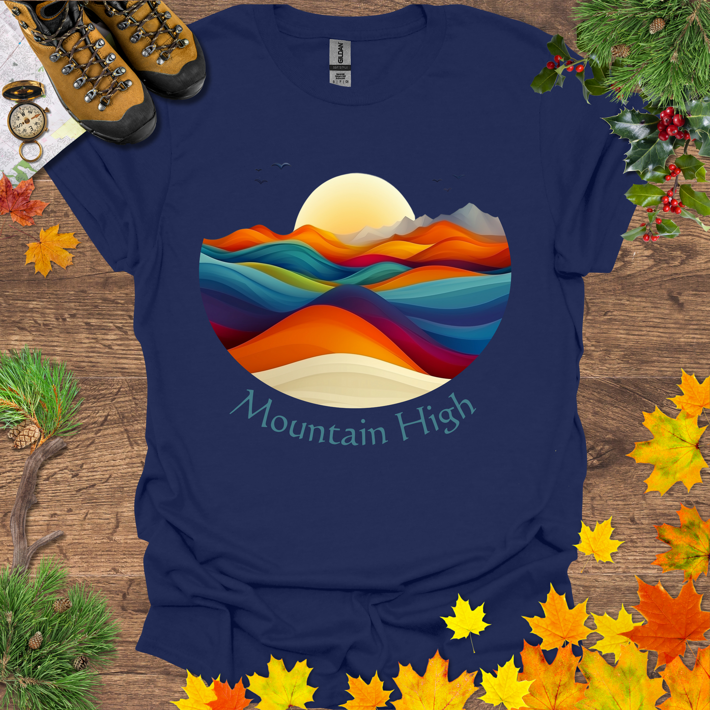 #94 Sun & Mountains T-Shirt