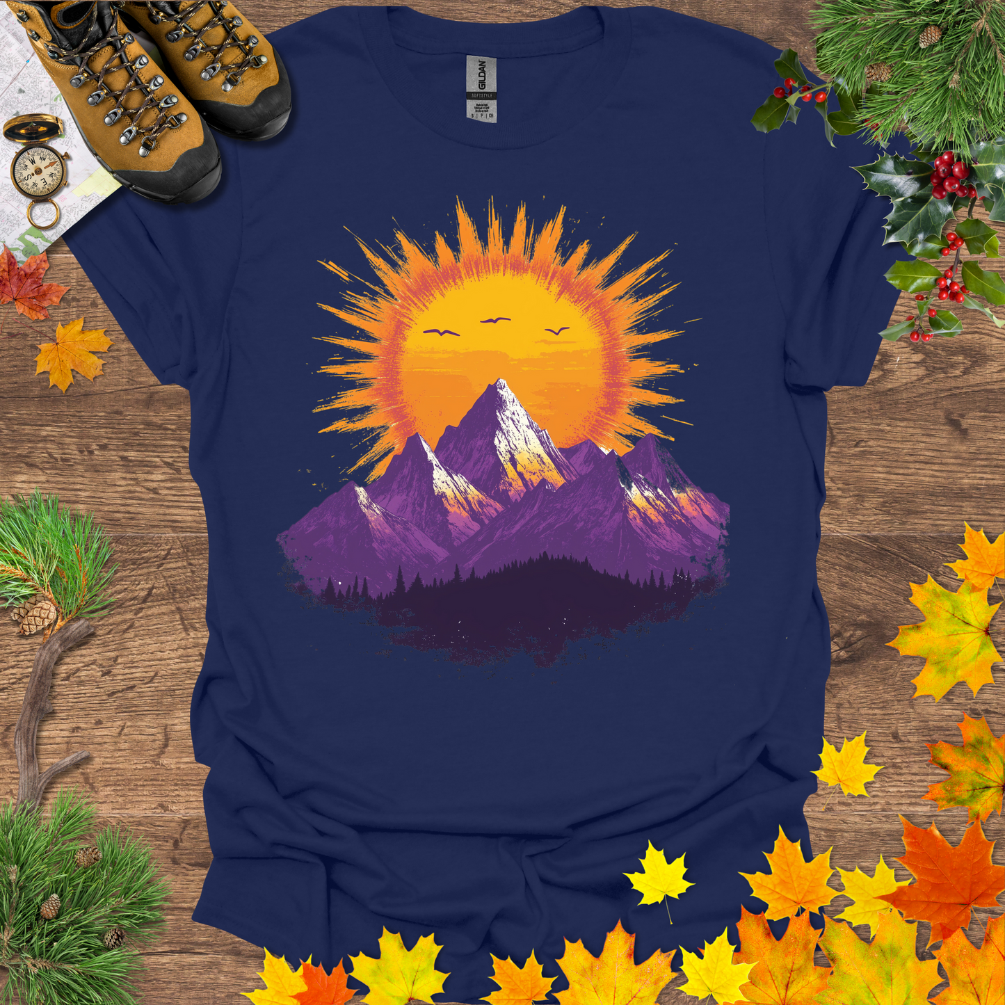 #97 Sun & Mountains T-Shirt