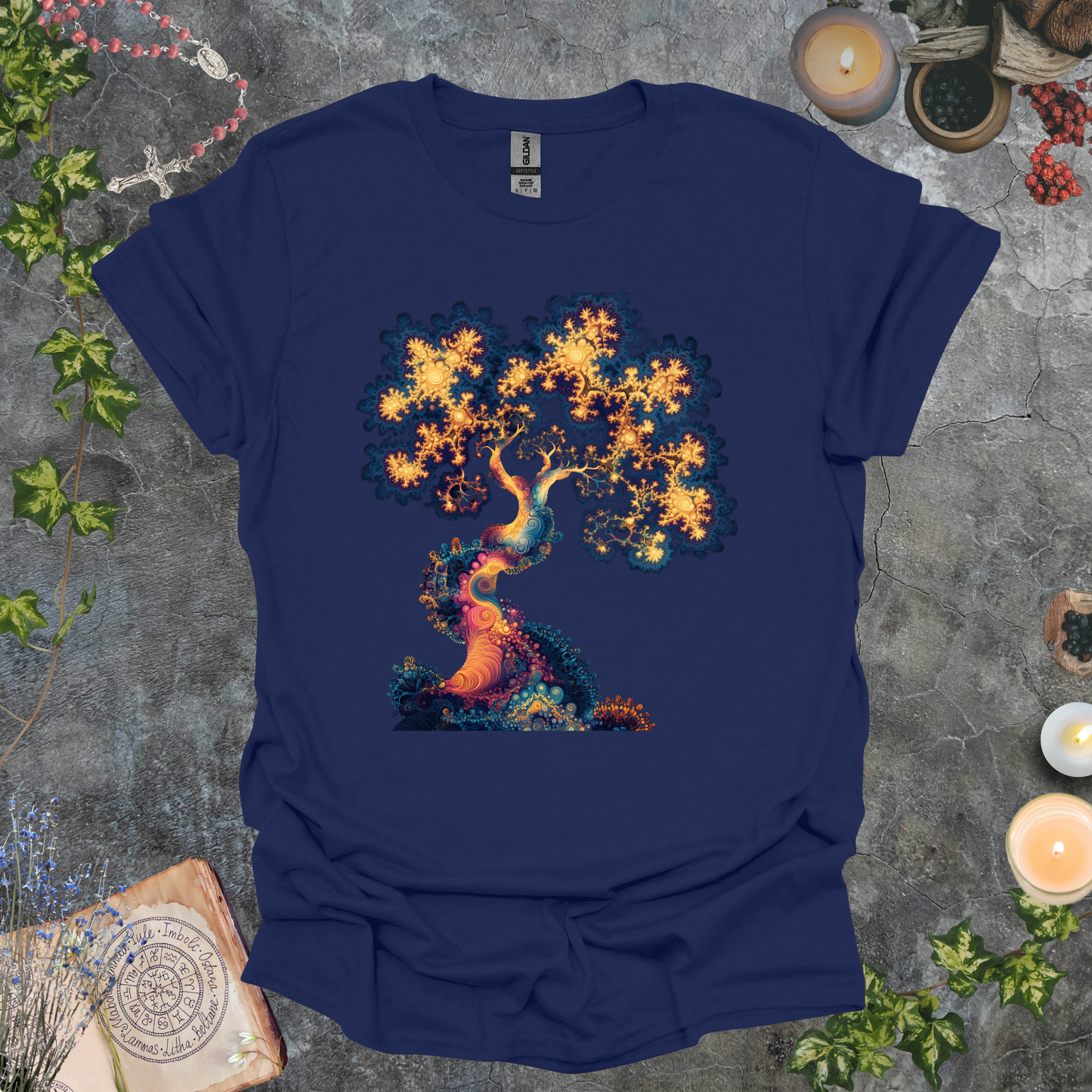 #144 Mandelbrot Tree T-Shirt