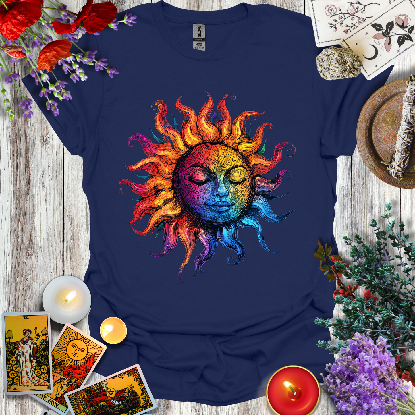 #184 Sun Face T-Shirt