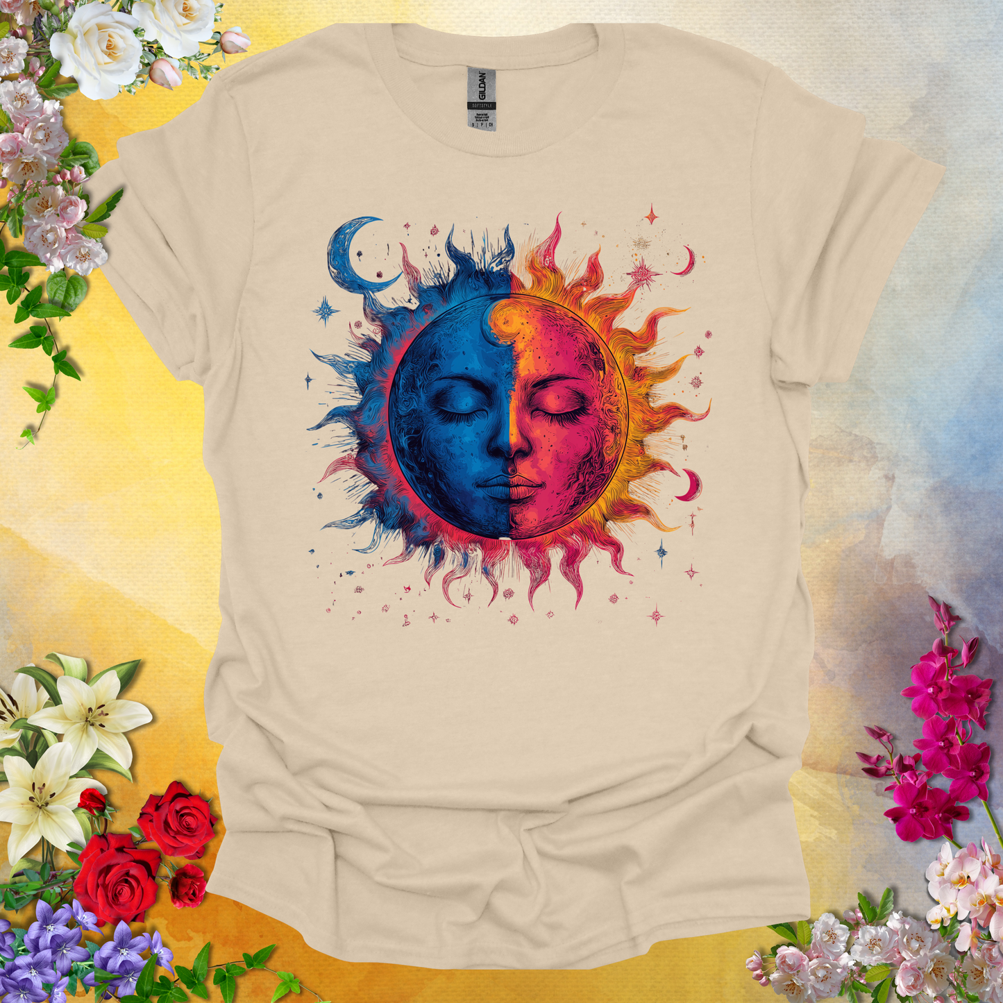 #233 Sun Faces T-Shirt