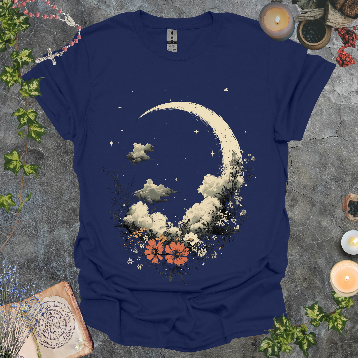 #211 Moon Flowers T-Shirt