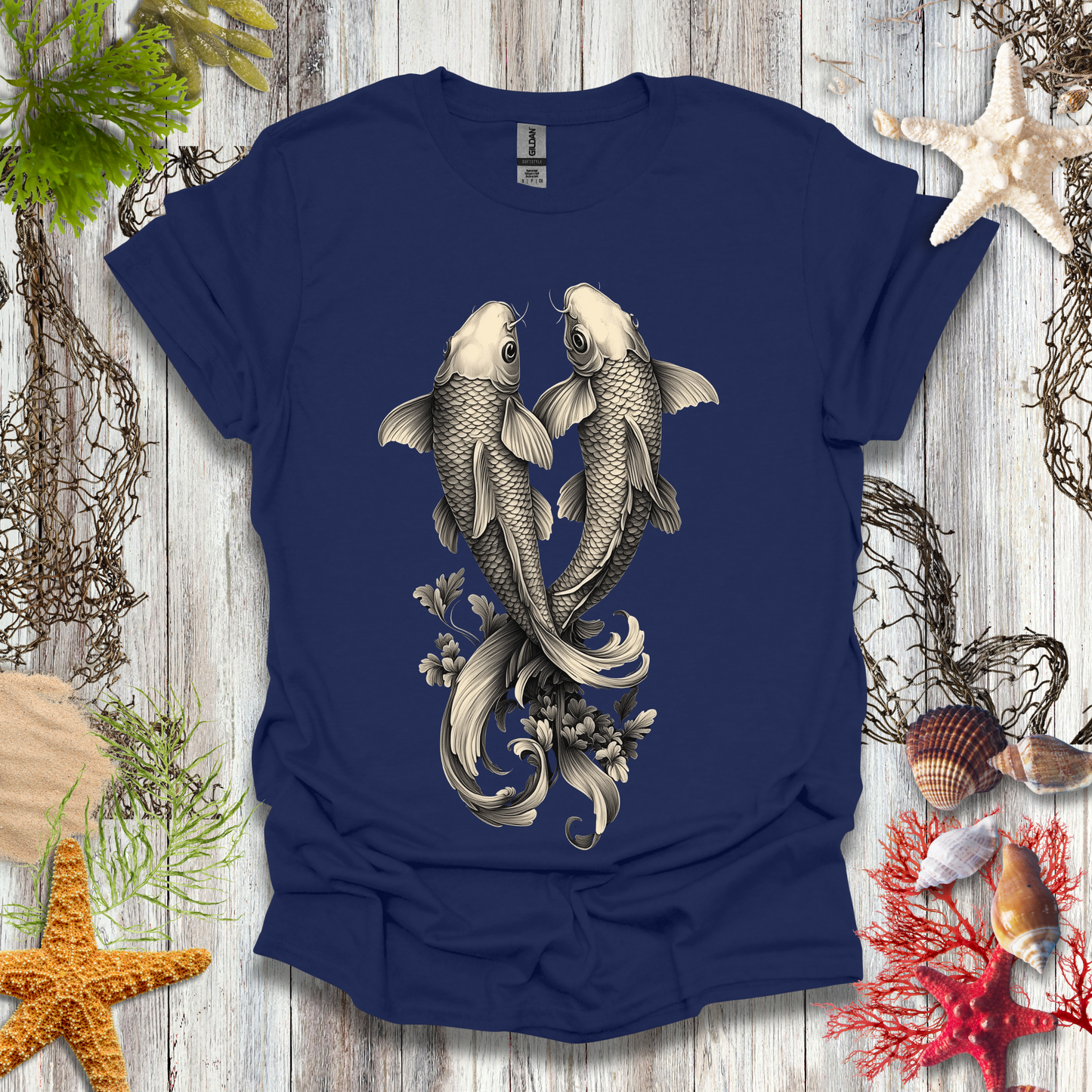#196 Twin Koi T-Shirt