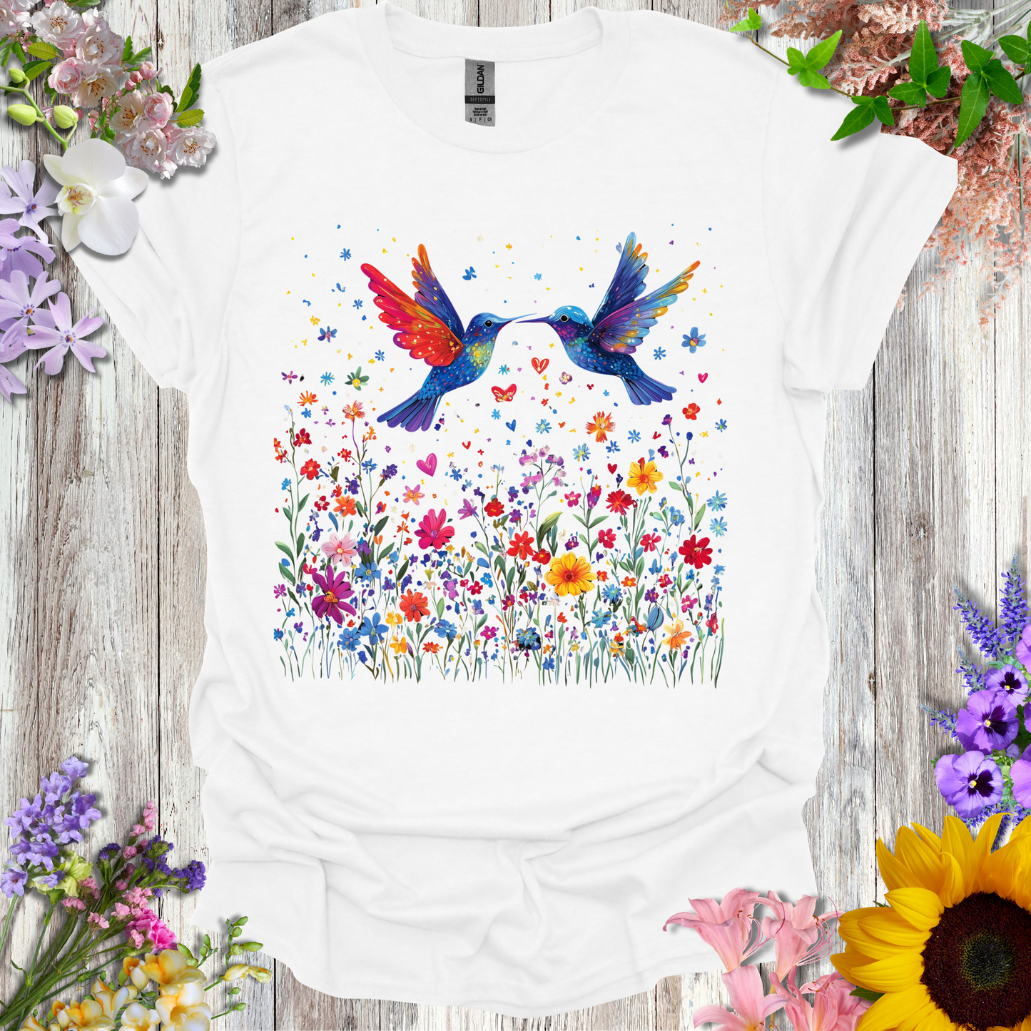 #231 Humming Birds & Flowers