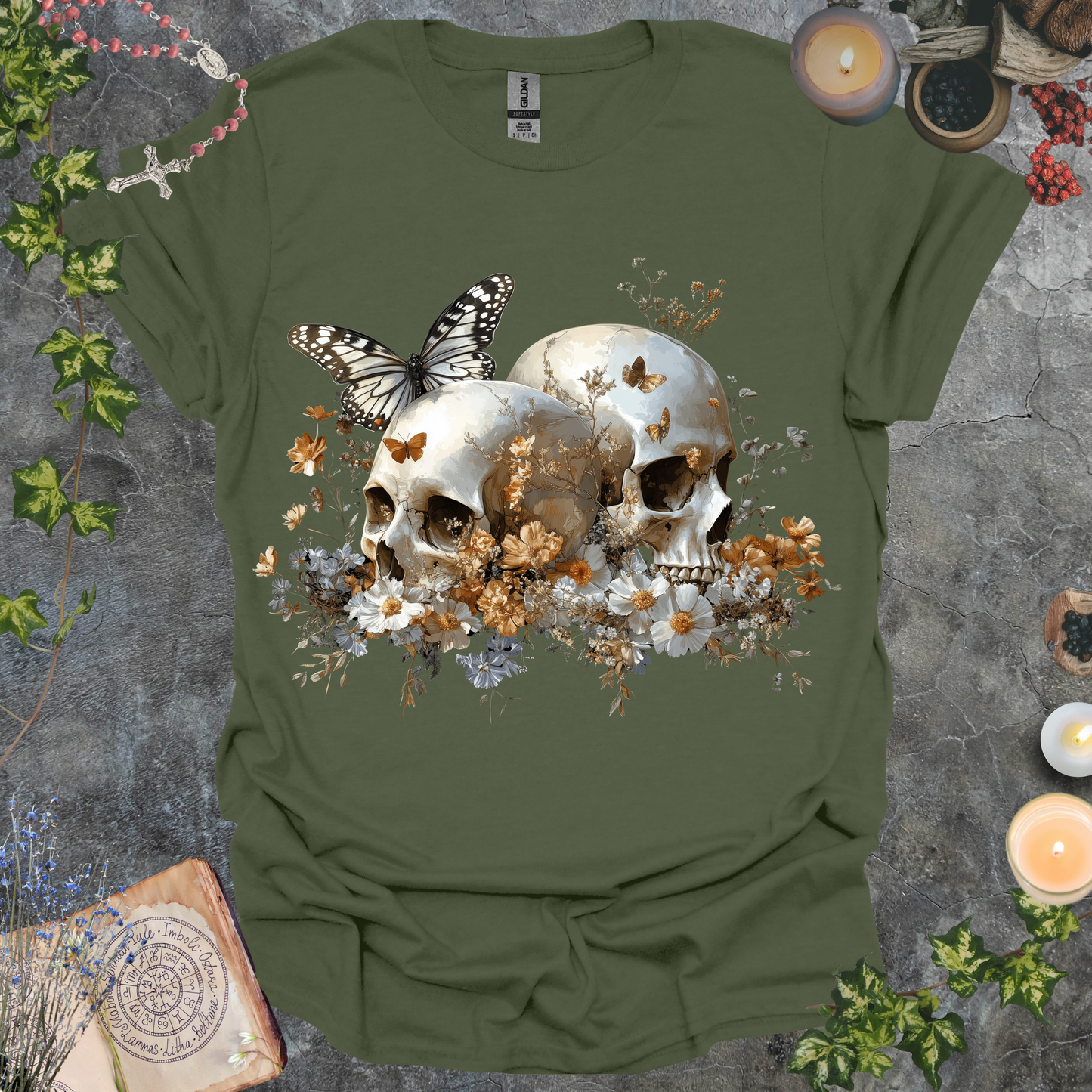 #68 Two Skulls T-Shirt