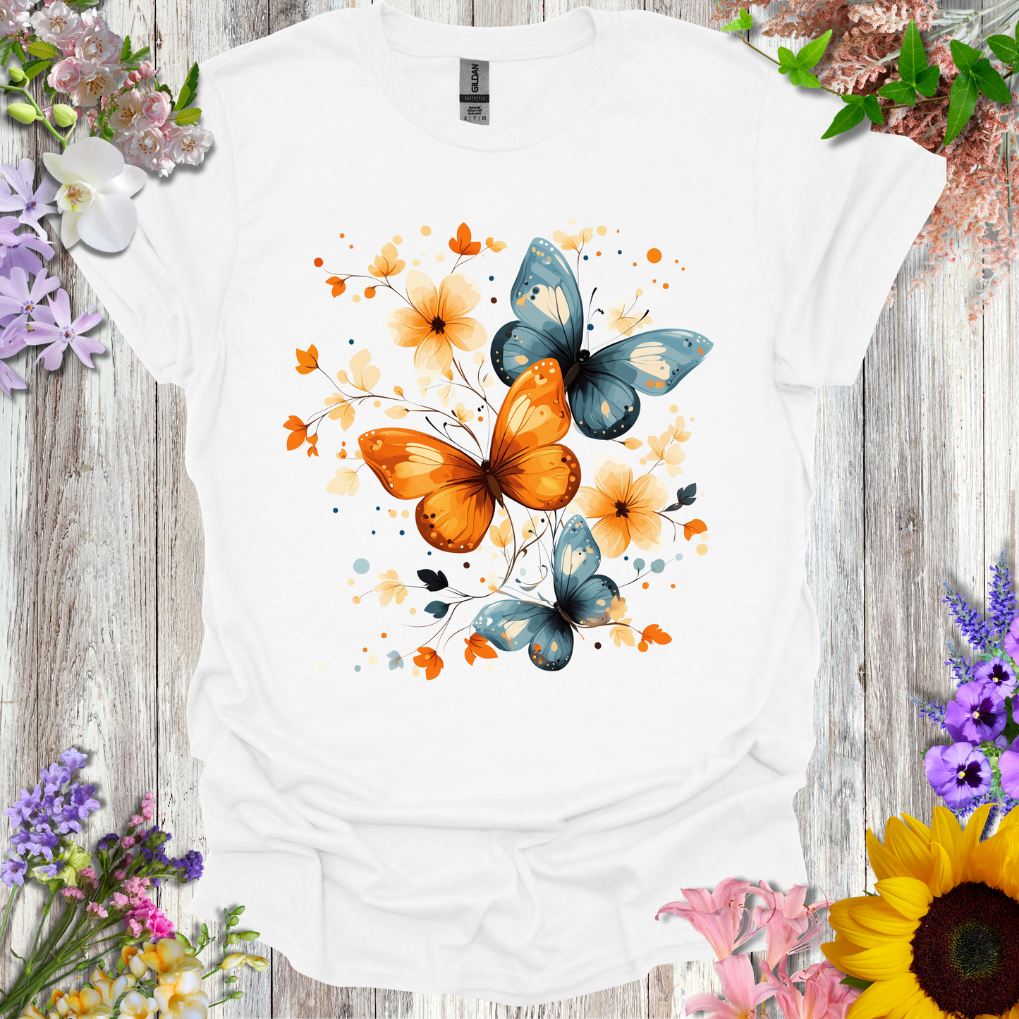 #170 Butterflowers T-Shirt