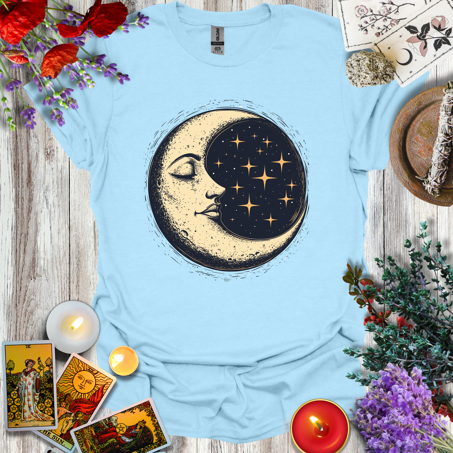 #167 Crescent Moon T-Shirt