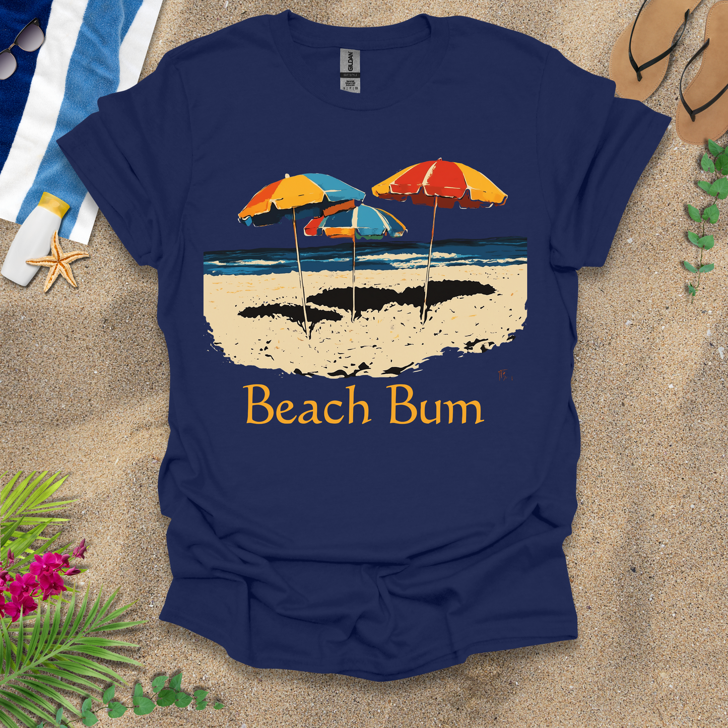 #204 Beach Umbrella T-Shirt