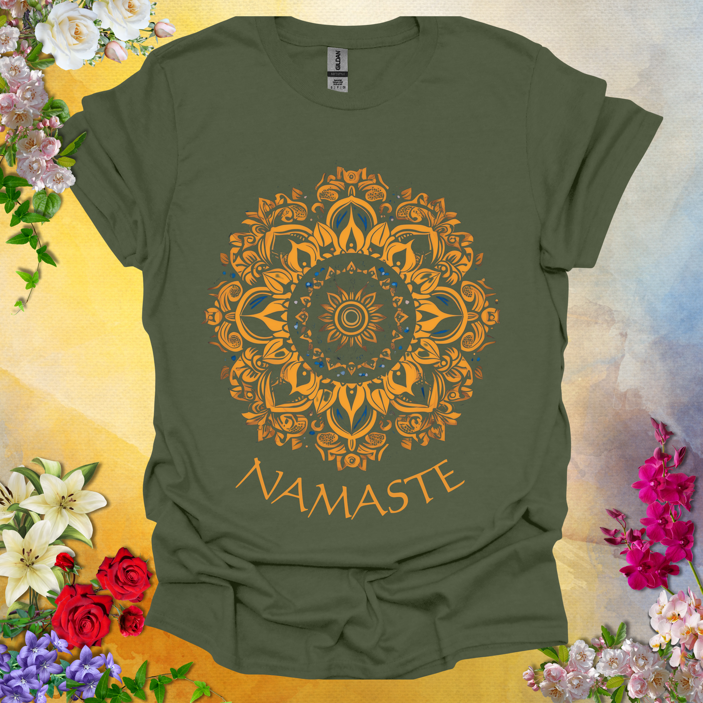 #20 Namaste Mandala T-Shirt