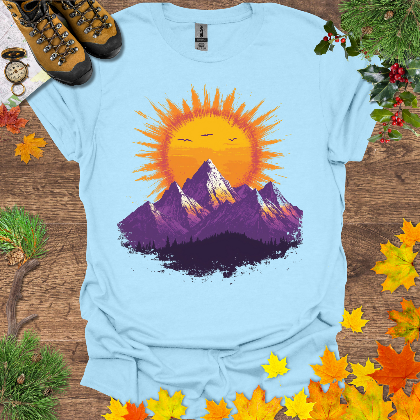 #97 Sun & Mountains T-Shirt