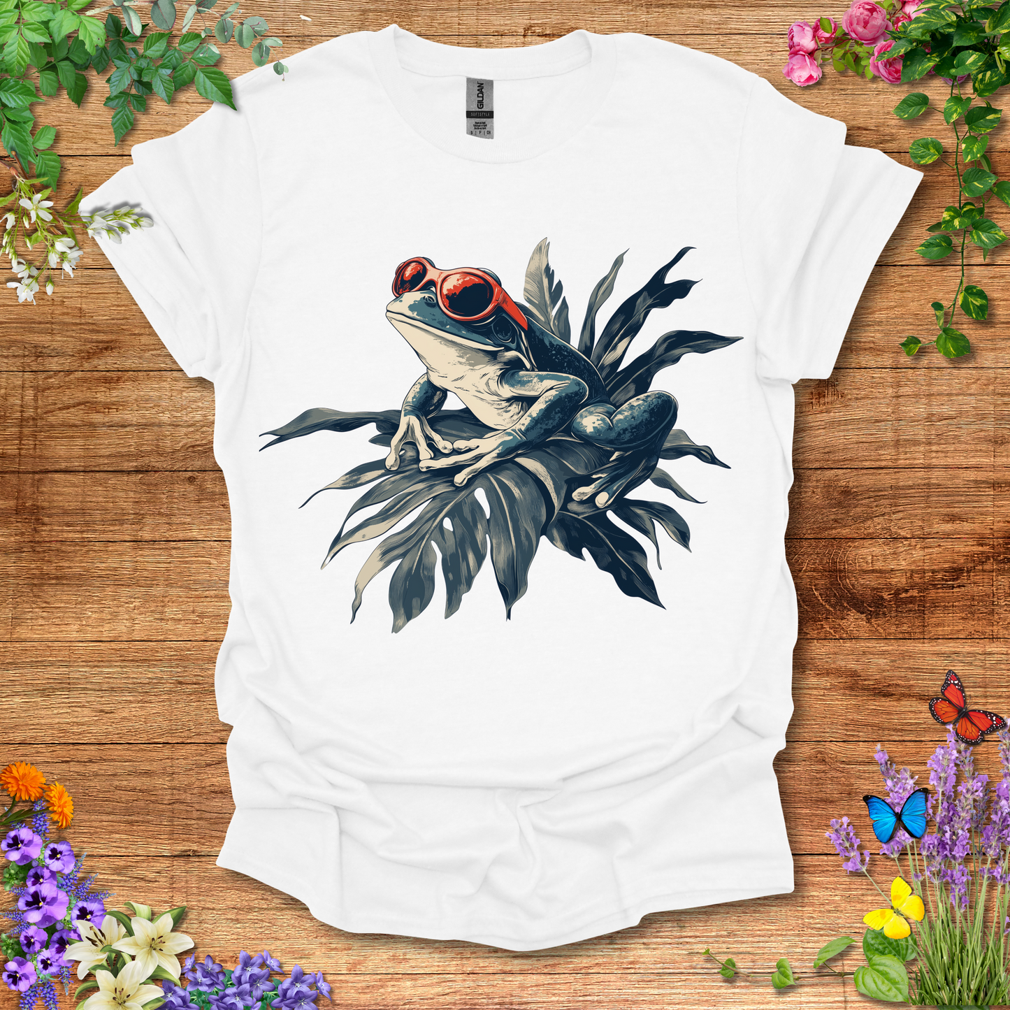 #74 Frog Sunglasses T-Shirt