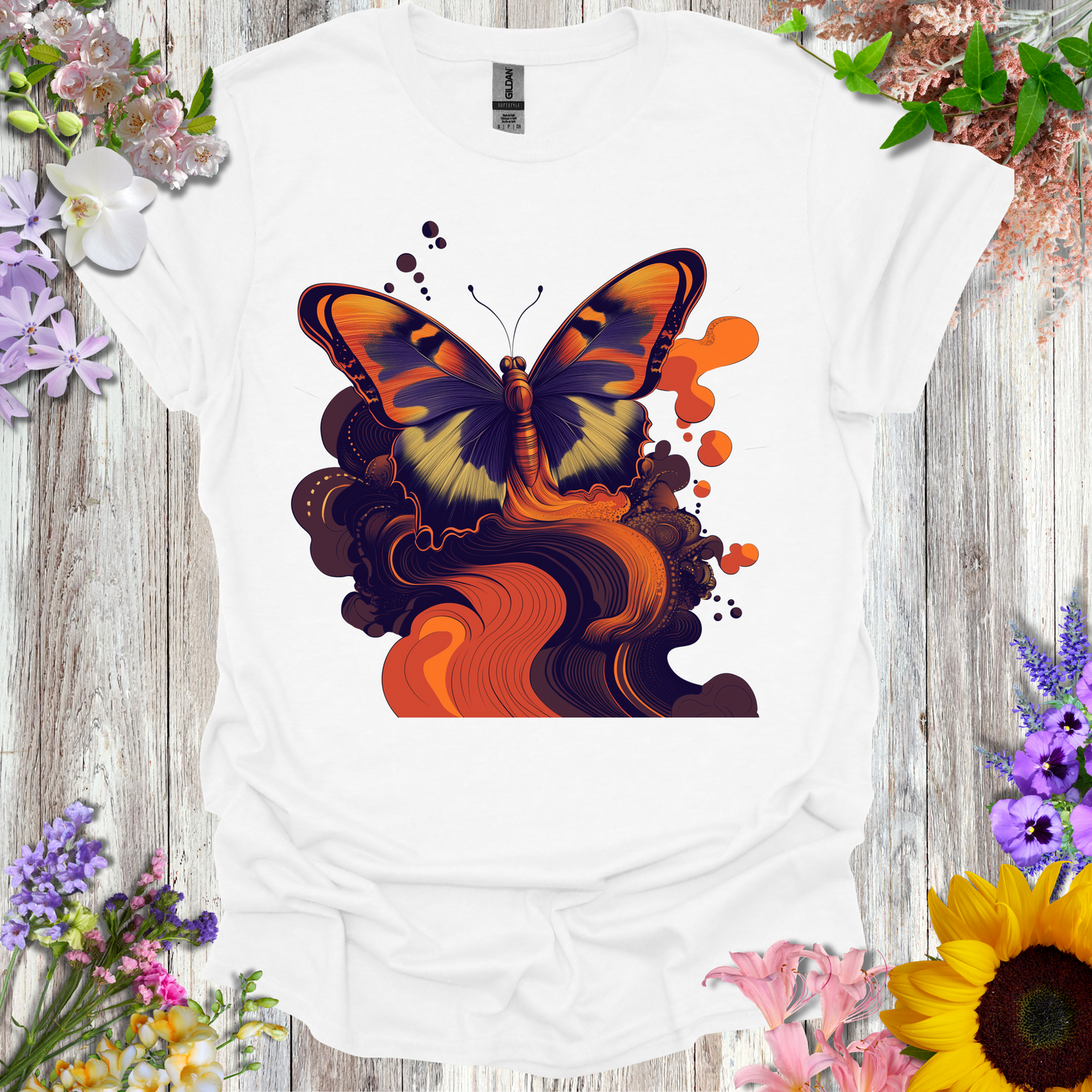 #110 70's Butterfly T-Shirt