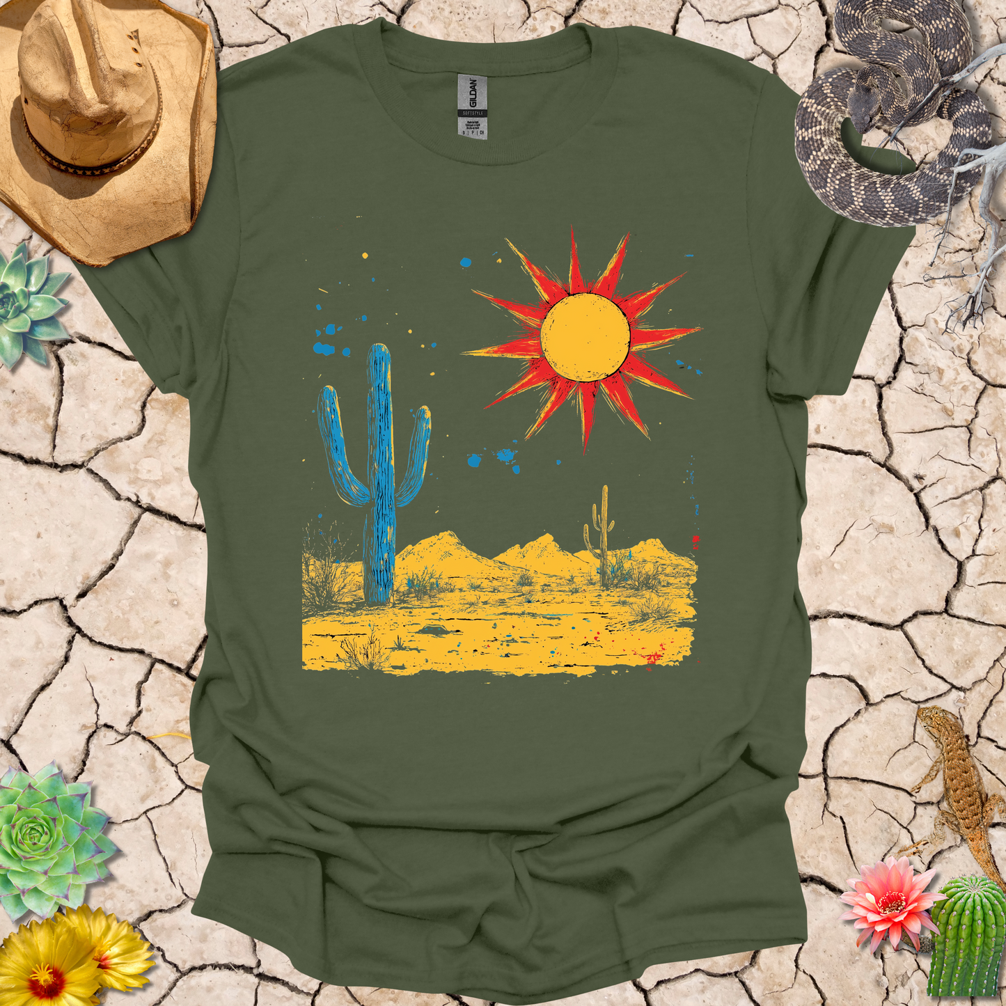 #188 Cactus Sun T-Shirt