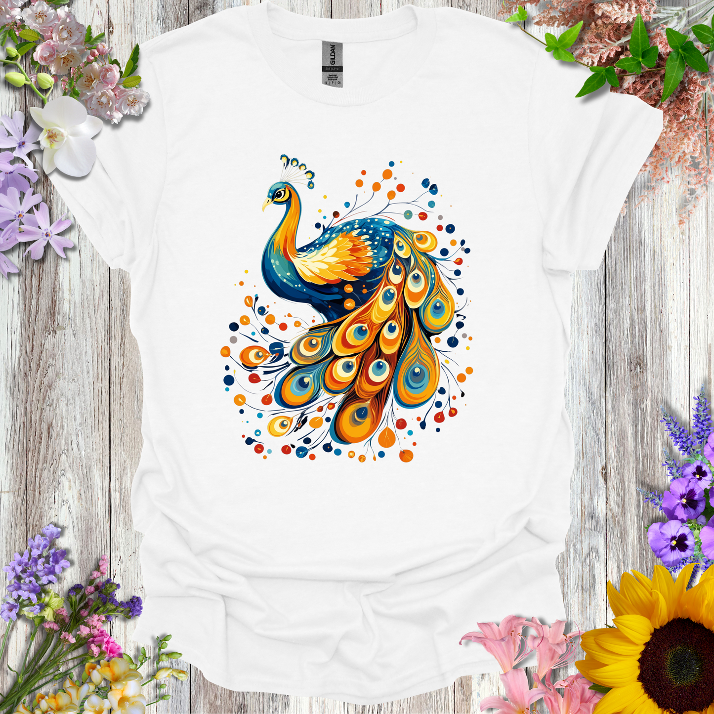 #207 Peacock T-Shirt