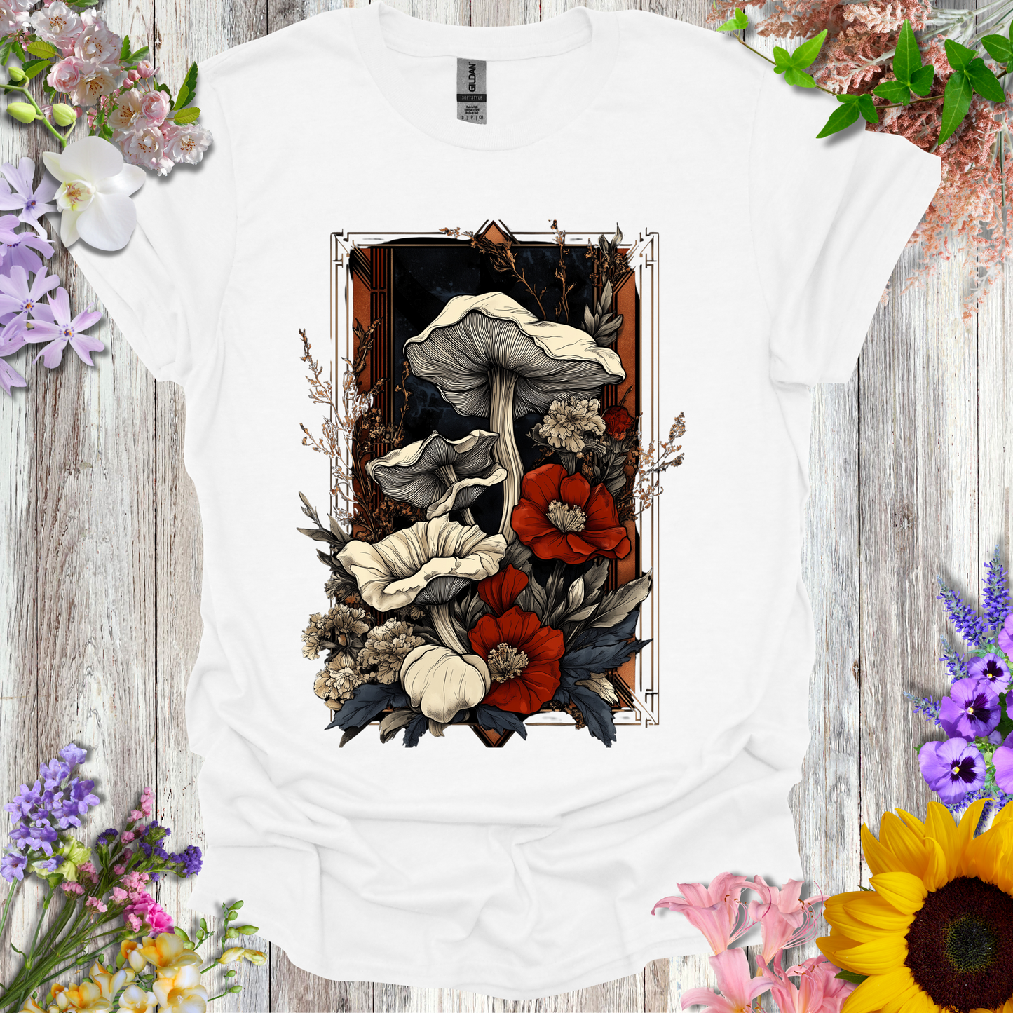 #17 Mushrooms & Flowers