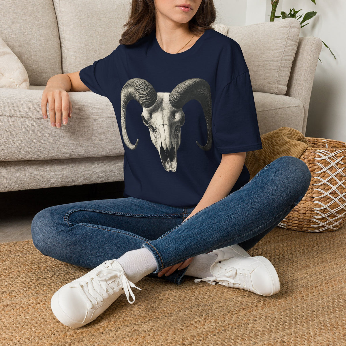 Bighorn Sheep Skull T-Shirt