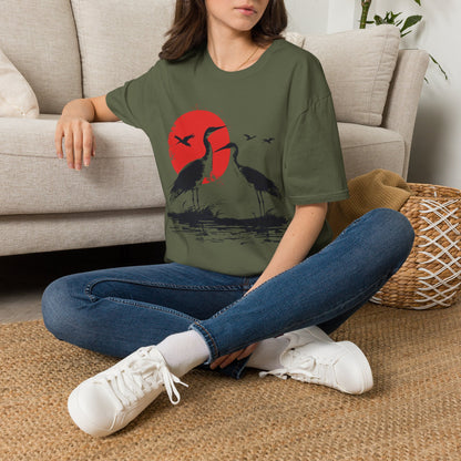 Sun & Cranes T-Shirt