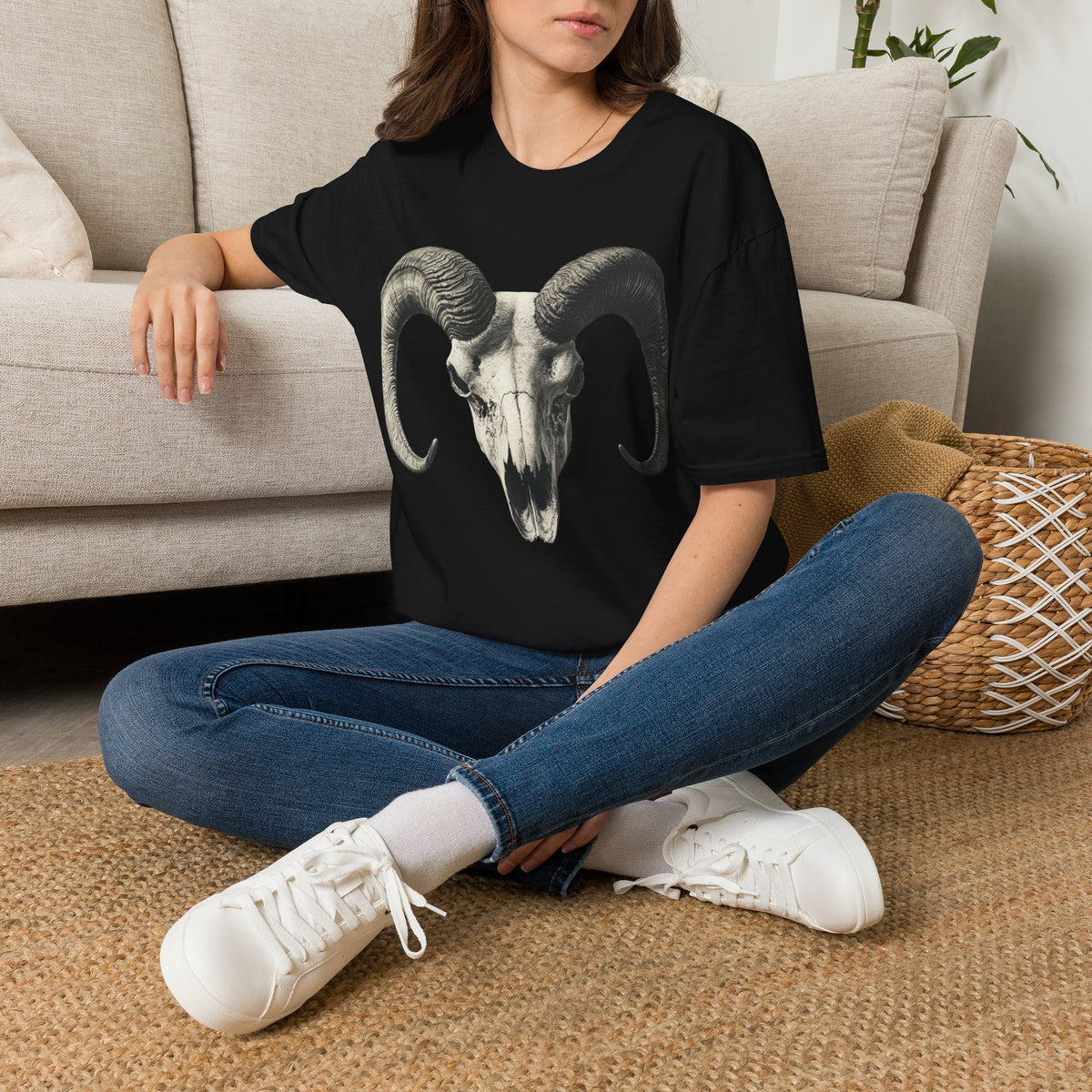 Bighorn Sheep Skull T-Shirt