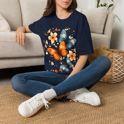 Butterfly Flowers T-Shirt