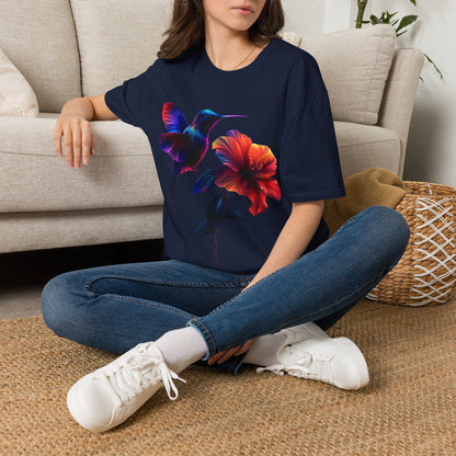Hummingbird & Flowers T-Shirt