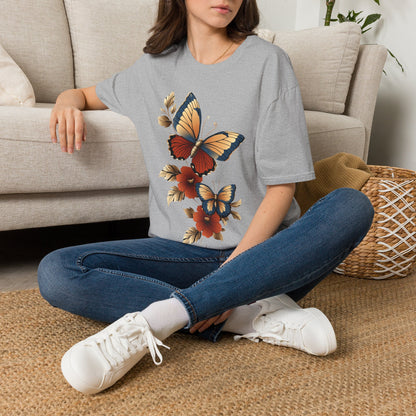 Butterfly Flowers T-Shirt