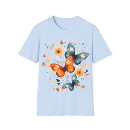 Butterfly Flowers T-Shirt