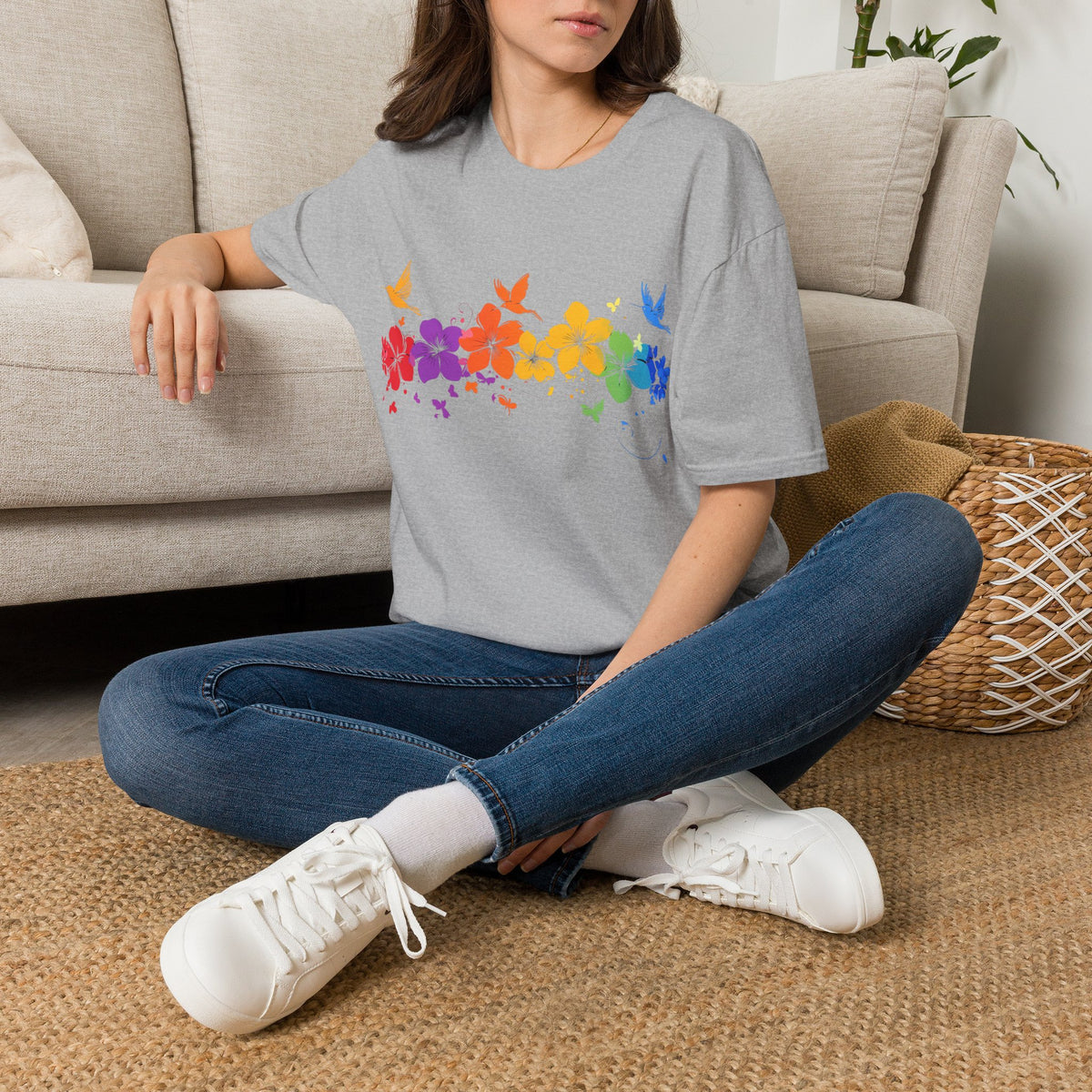 Bird & Flower T-Shirt