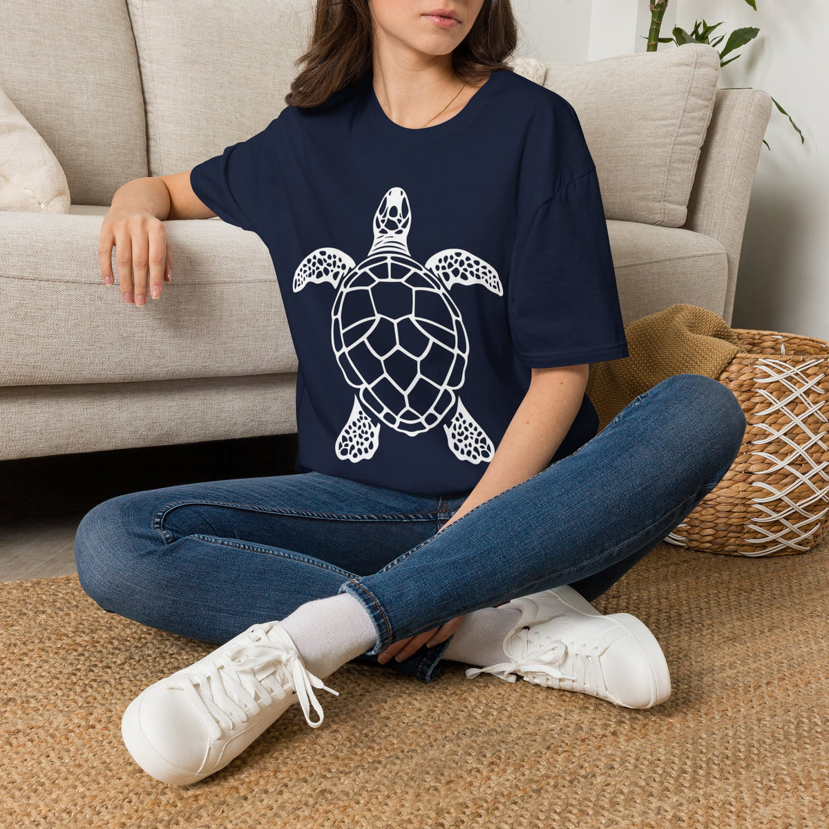 Sea Turtle Vector T-Shirt