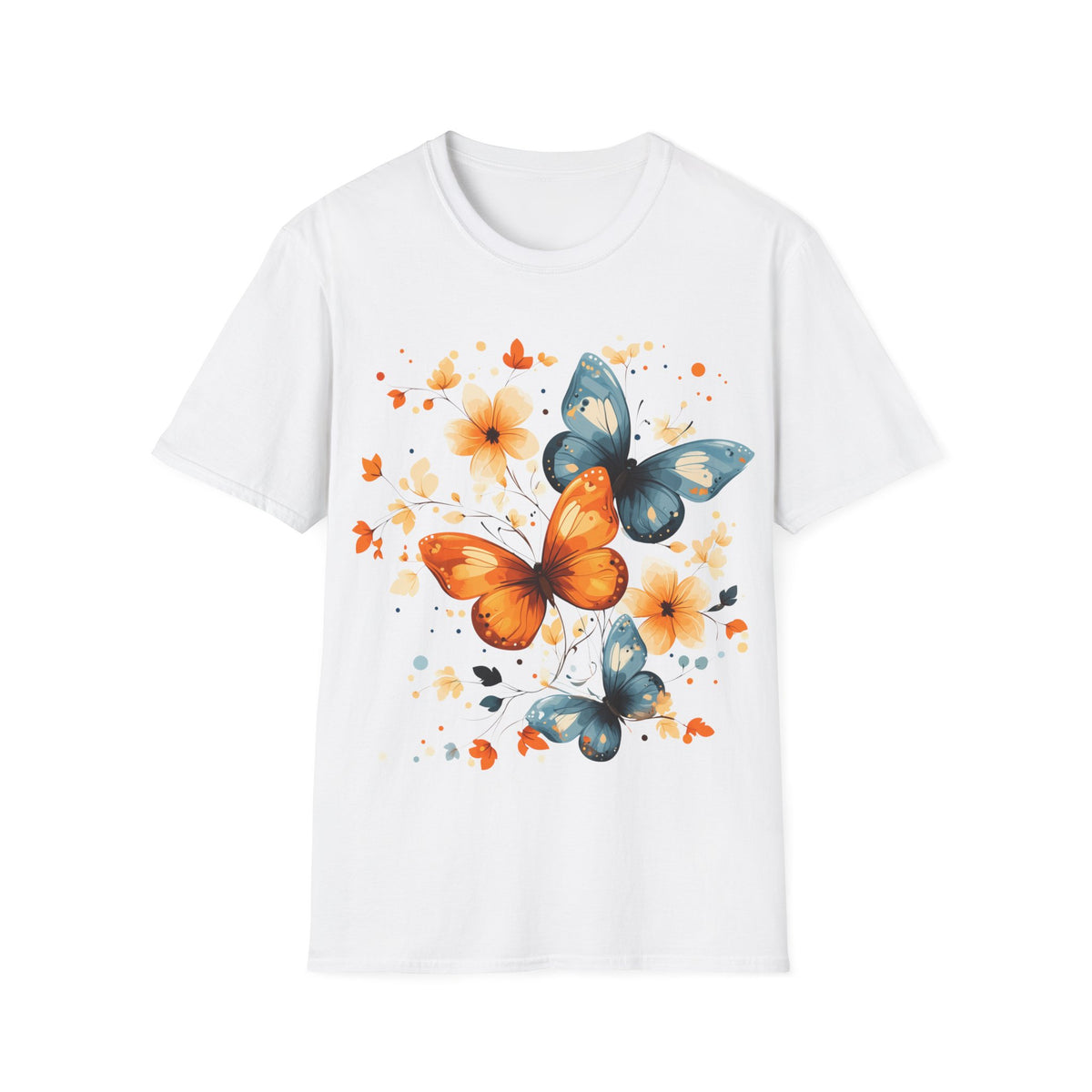 Butterfly Flowers T-Shirt