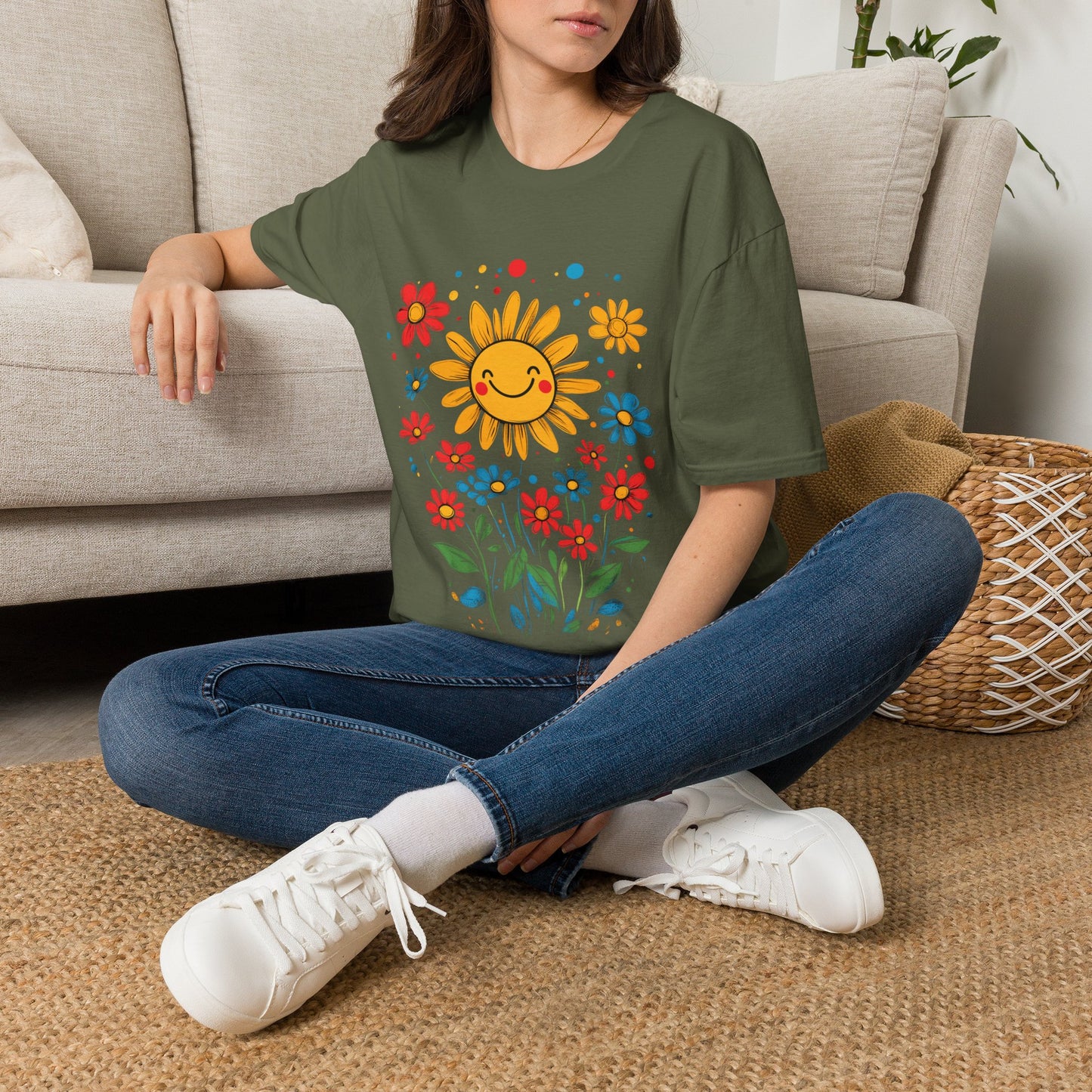 Smilin Flowers T-Shirt