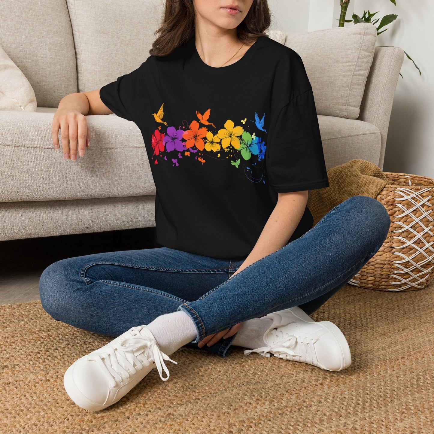 Bird & Flower T-Shirt