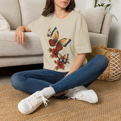 Butterfly Flowers T-Shirt