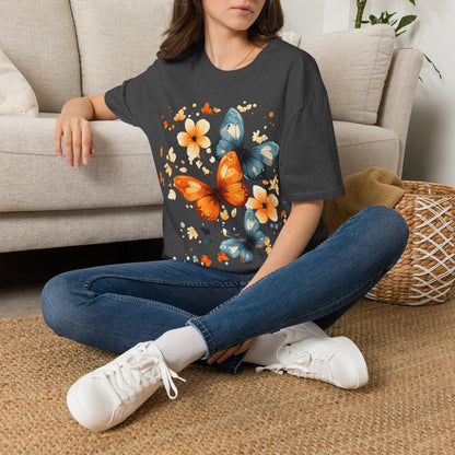 Butterfly Flowers T-Shirt