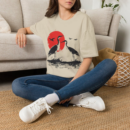 Sun & Cranes T-Shirt